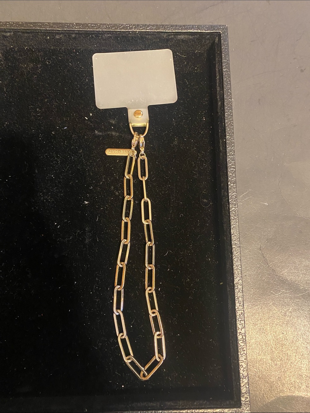 Gold Chain phone case wrist chain Elegant Link Strap